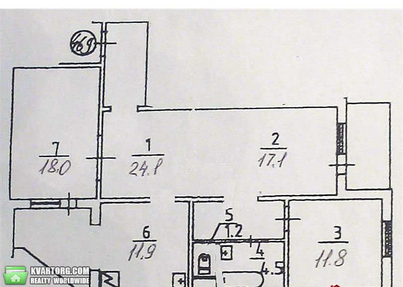 Sell 3-room apartment. Киев,  Вишняковская — photo 7