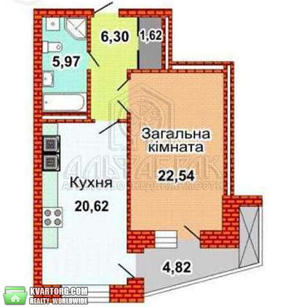 Sell 1-room apartment. Киев,  Ушинского — photo 2