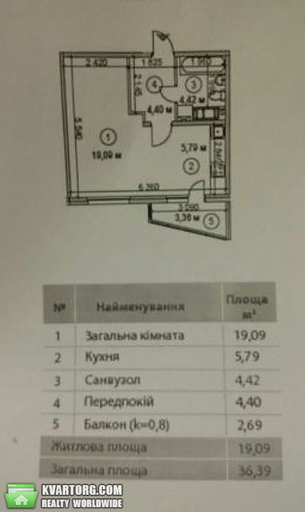 Sell 1-room apartment. Киев,  Майорова — photo 5
