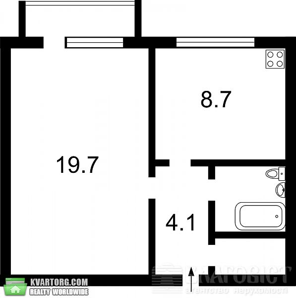 Sell 1-room apartment. Киев,  Клиническая — photo 2