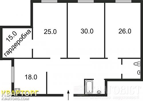 Sell 3-room apartment. Киев,  Паньковская — photo 2