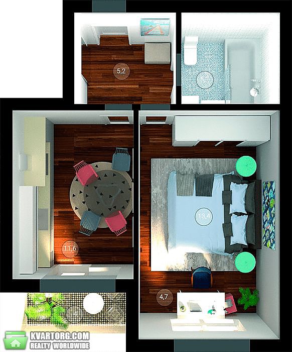 Sell 1-room apartment. Киев,  Голосеевский пр — photo 4