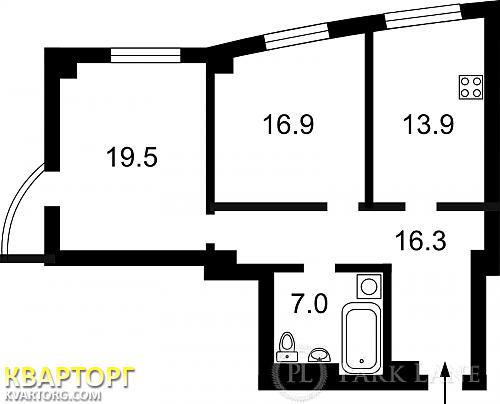 Sell 2-room apartment. Киев,  Оболонская наб — photo 3