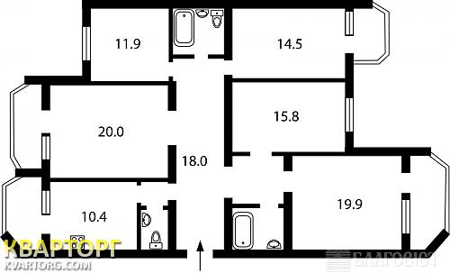 Sell 3-room apartment. Киев,  Вильямса — photo 2