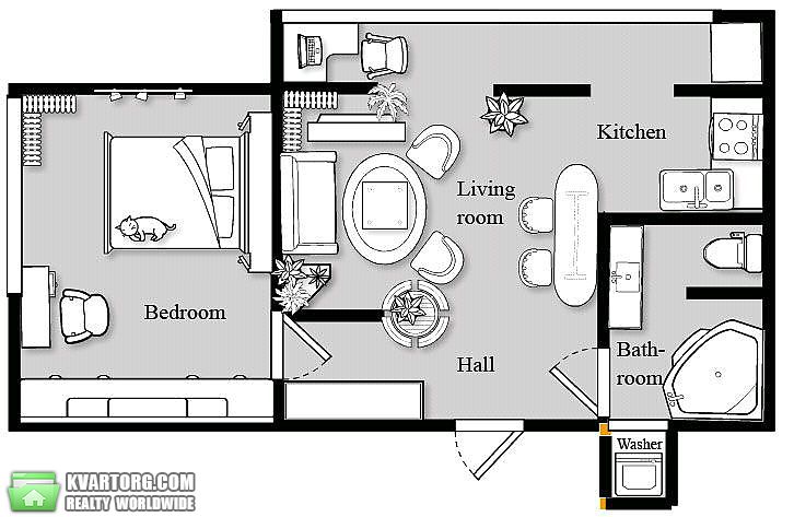 Sell 2-room apartment. Киев,  Выборгская — photo 5