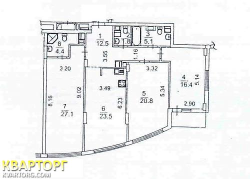Sell 3-room apartment. Киев,  40-летия Октября просп — photo 1