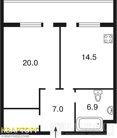 Sell 1-room apartment. Киев, Драгомирова — photo 10