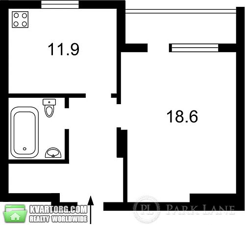 Sell 2-room apartment. Киев, Туполева — photo 3