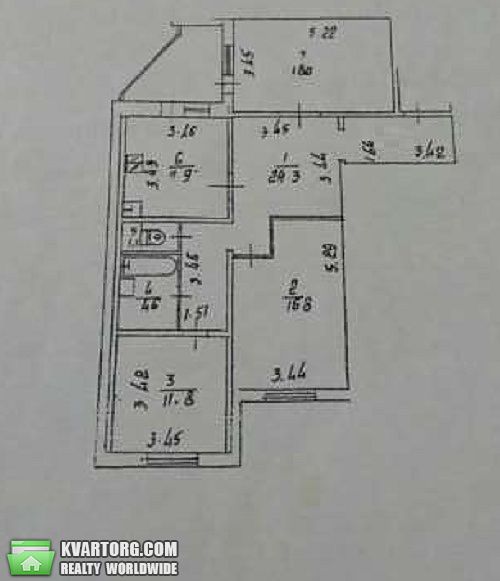 Sell 3-room apartment. Киев,  Лисковская — photo 6