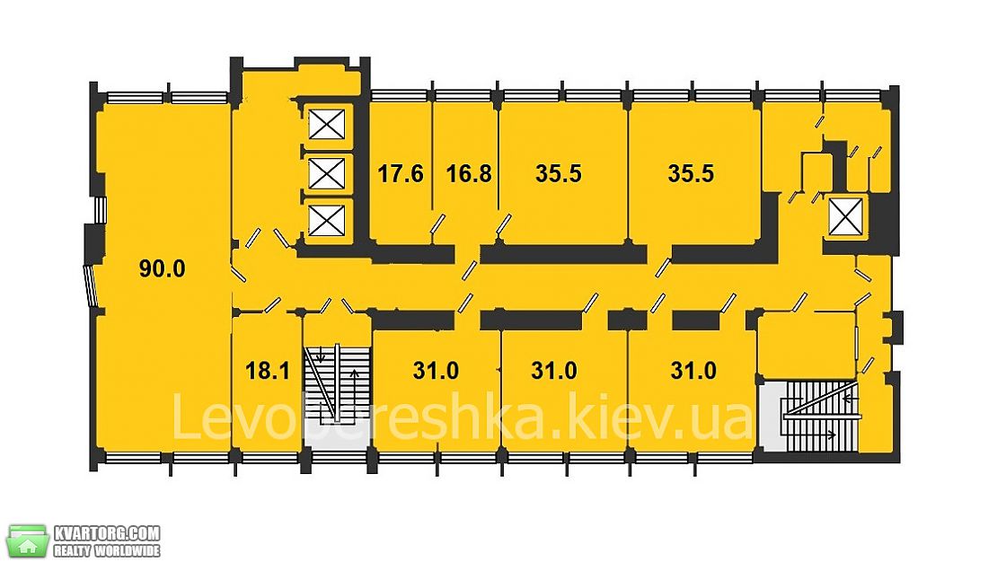 Rent out office. Киев, Гагарина — photo 4