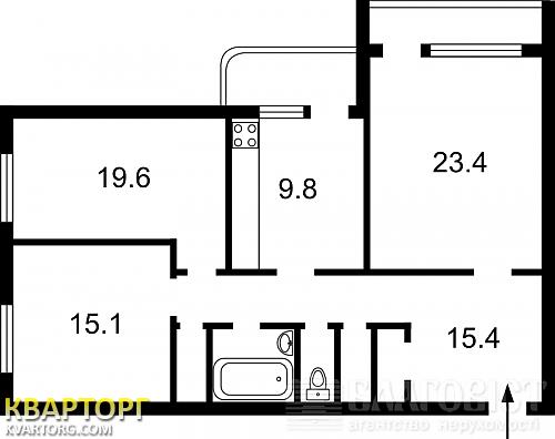 Sell 3-room apartment. Киев, Старонаводницкая — photo 6