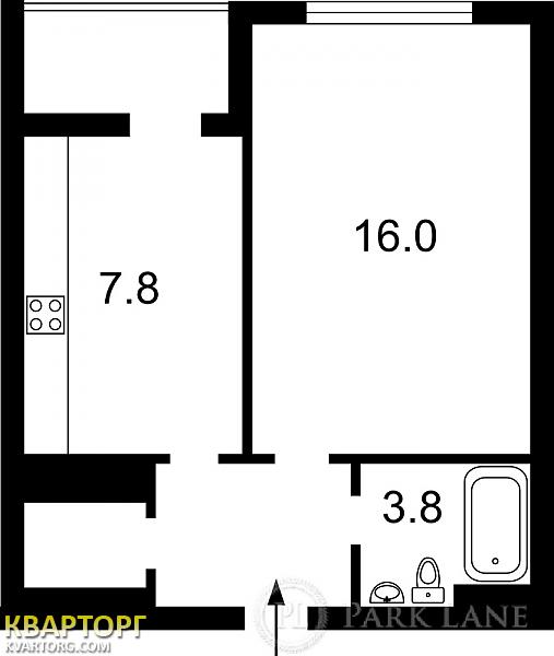 Sell 1-room apartment. Киев,  Богатырская — photo 3