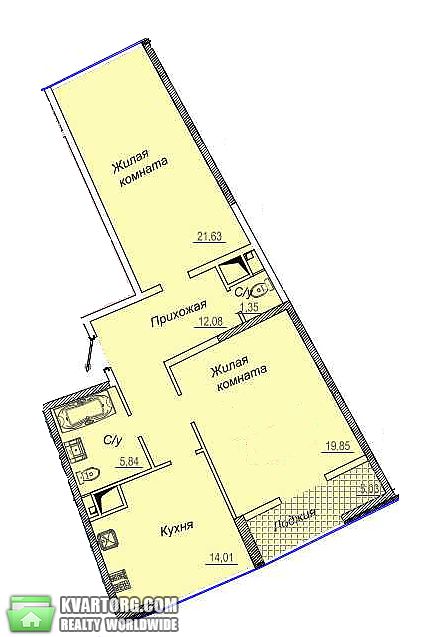 Sell 2-room apartment. Одесса, Каманина — photo 2