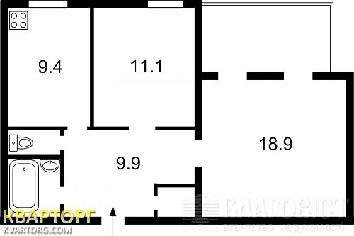 Sell 2-room apartment. Киев,  Артема — photo 1