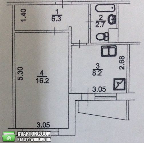 Sell 1-room apartment. Киев,  Голосеевский пр — photo 8