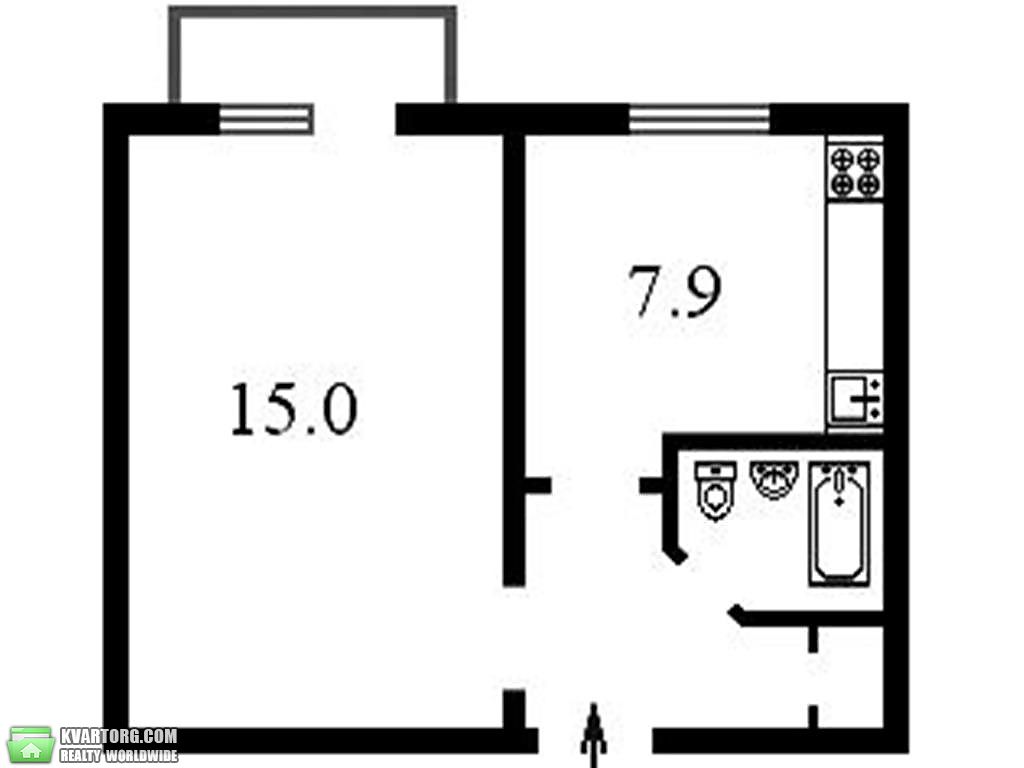 Sell 1-room apartment. Киев, Зодчих — photo 2