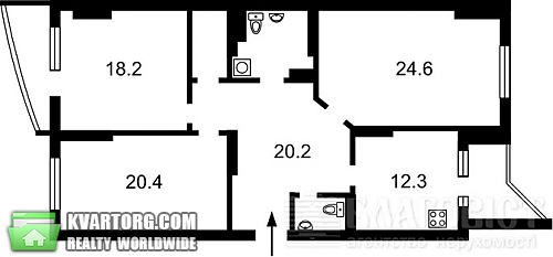 Sell 3-room apartment. Киев, Ахматовой — photo 2