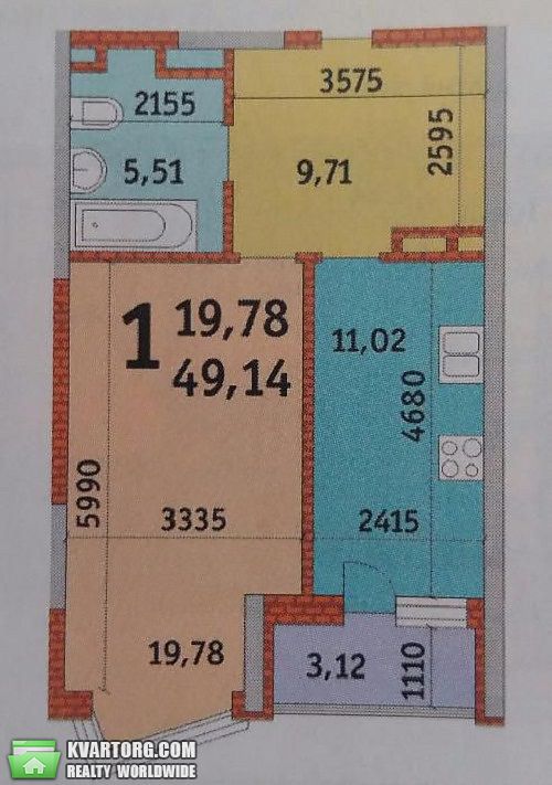 Sell 1-room apartment. Киев,  Драгоманова — photo 4