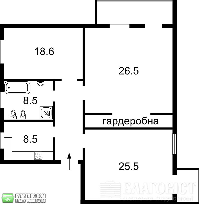 Sell 3-room apartment. Киев,  Пирогова — photo 2