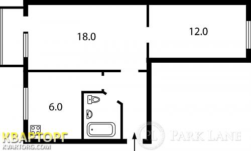 Sell 2-room apartment. Киев,  Барбюса — photo 2