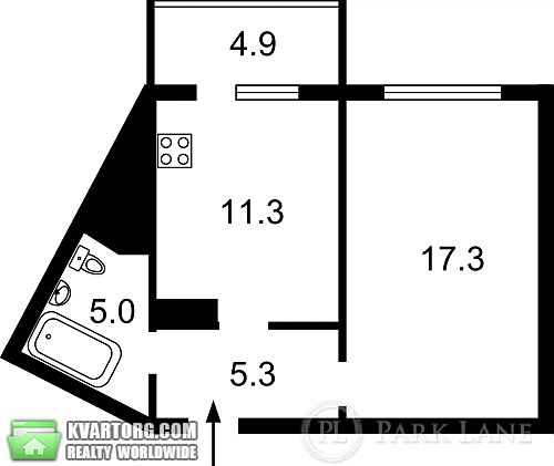 Sell 1-room apartment. Киев, Урловская — photo 7