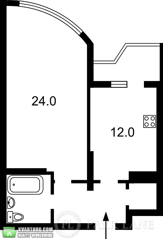Sell 1-room apartment. Киев,  Харьковское шоссе — photo 3