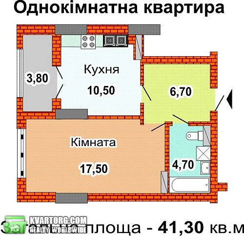 Sell 1-room apartment. Киев, Феодосийская — photo 2