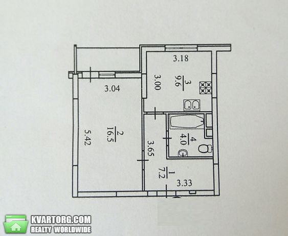 Sell 1-room apartment. Киев,  Ломоносова — photo 8