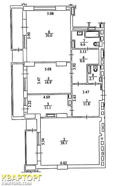 Sell 3-room apartment. Киев,  Щорса — photo 4