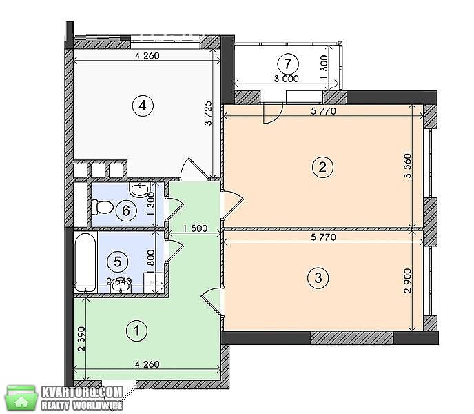 Sell 2-room apartment. Киев,  Никольско-Слободская — photo 8