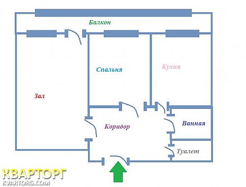 Sell 2-room apartment. Киев, Красноармейская — photo 1