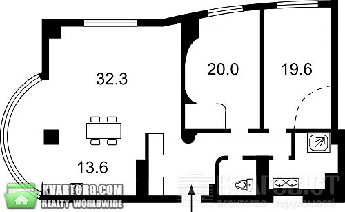 Sell 3-room apartment. Киев, Оболонская наб — photo 2
