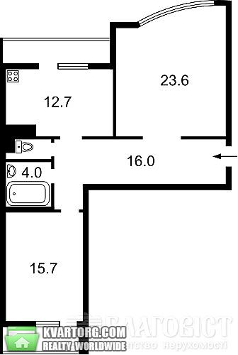 продам 3-комнатную квартиру. Киев,  Танковая - фото 2