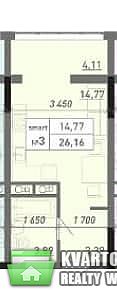 Sell 1-room apartment. Одесса, Вильямса — photo 5