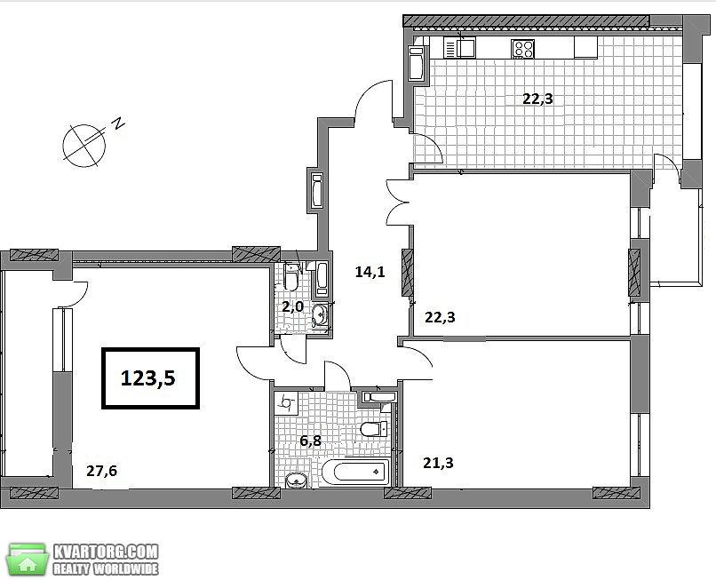 Sell 3-room apartment. Киев,  Кудри — photo 3