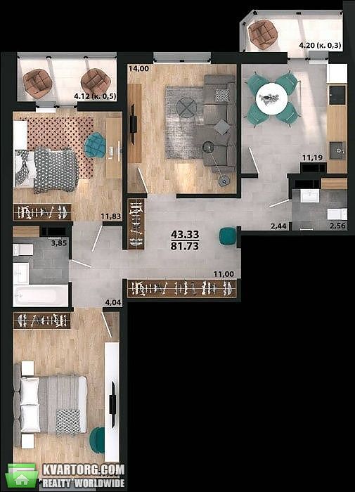 Sell 3-room apartment. Киев,  Тираспольская — photo 2
