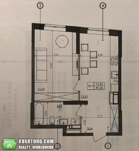Sell 1-room apartment. Киев, Надднепрянское шоссе — photo 7
