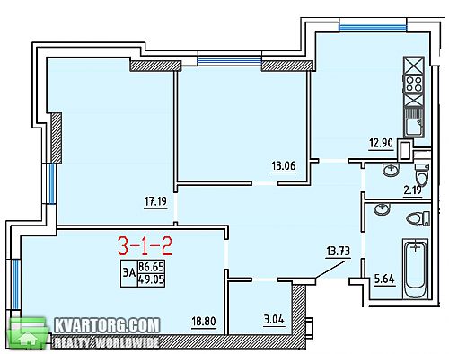 Sell 3-room apartment. Одесса, Французский  Бульвар — photo 4