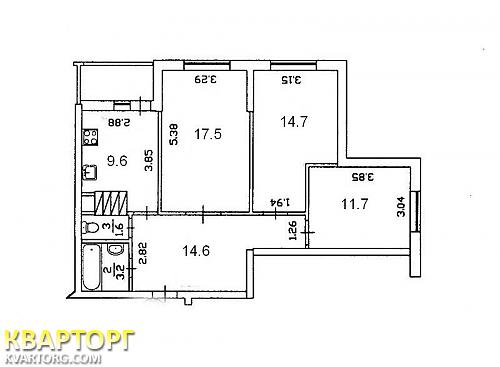 Sell 3-room apartment. Киев,  Урловская — photo 2