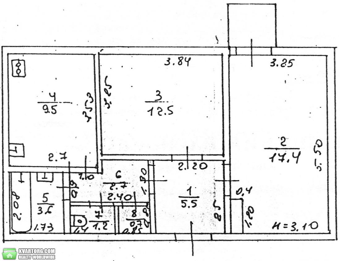 Sell 3-room apartment. Одесса, Еврейская — photo 1
