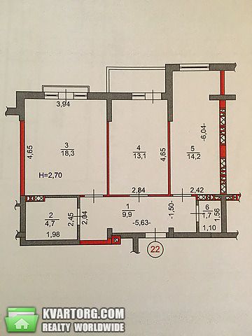Sell 2-room apartment. Киев,  Метрологическая — photo 7