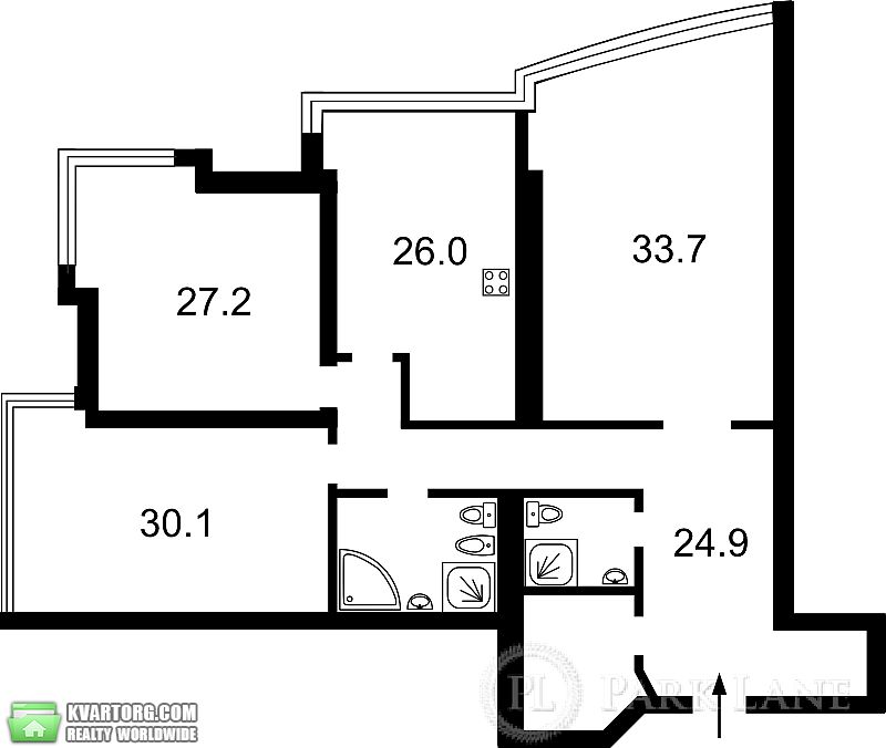 Sell 3-room apartment. Киев,  Кловский спуск — photo 5