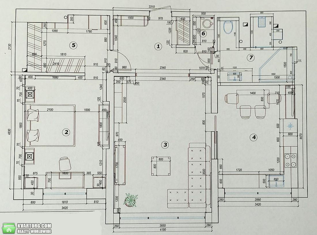 Rent out 2-room apartment. Киев,  Оболонский пр — photo 7