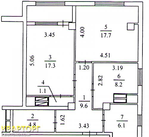Sell 2-room apartment. Киев, Жилянская — photo 3