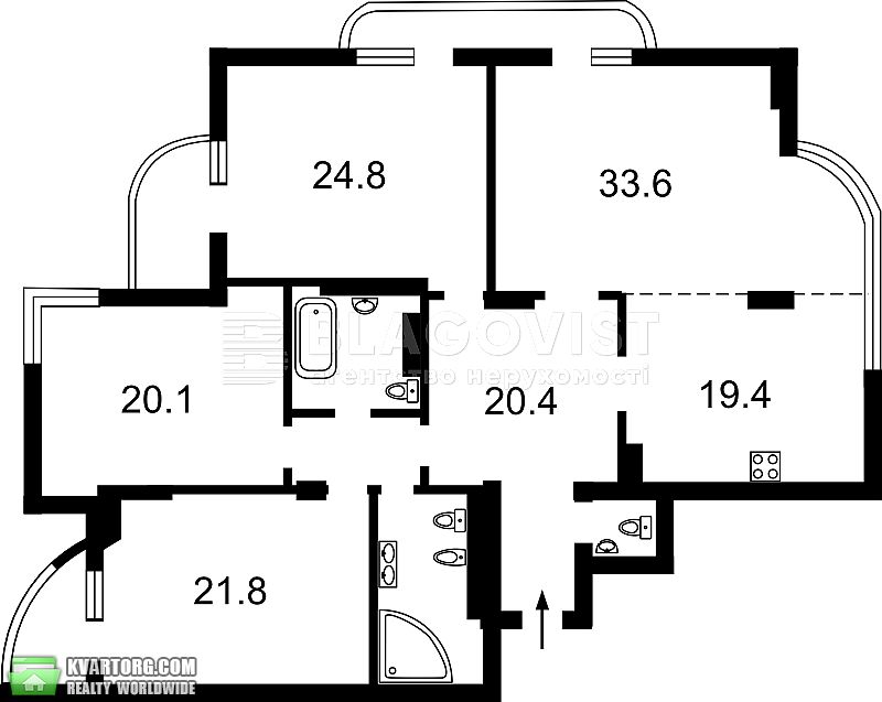 Sell 3-room apartment. Киев,  Старонаводницкая — photo 3