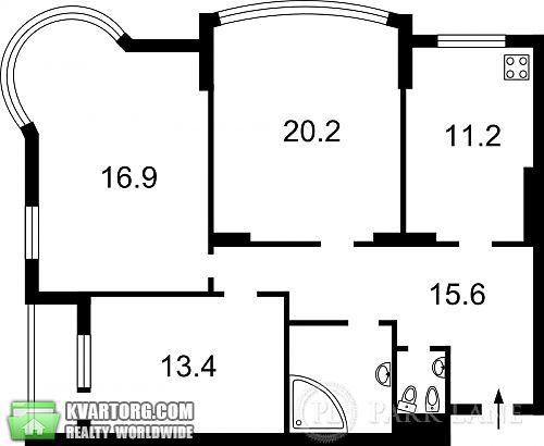 Sell 3-room apartment. Киев, Днепровская наб — photo 3