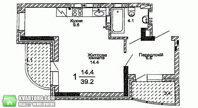 Sell 1-room apartment. Киев,  Майорова — photo 7