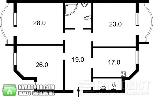 Sell 3-room apartment. Киев, Тургеневская — photo 4