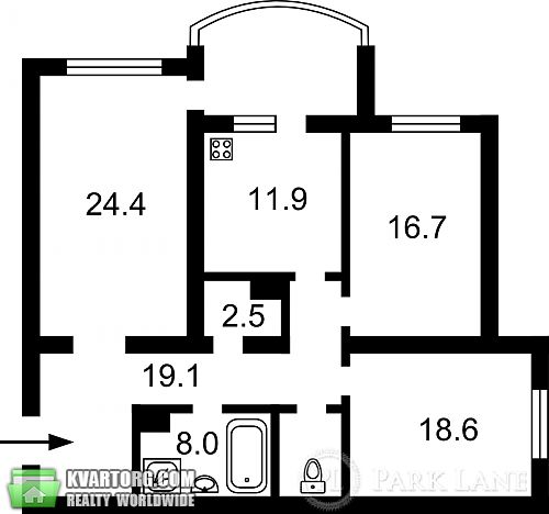 Sell 3-room apartment. Киев,  Оболонская наб — photo 3