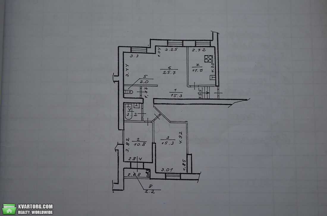 Sell 3-room apartment. Днепропетровск, Кучеревского бульвар — photo 5